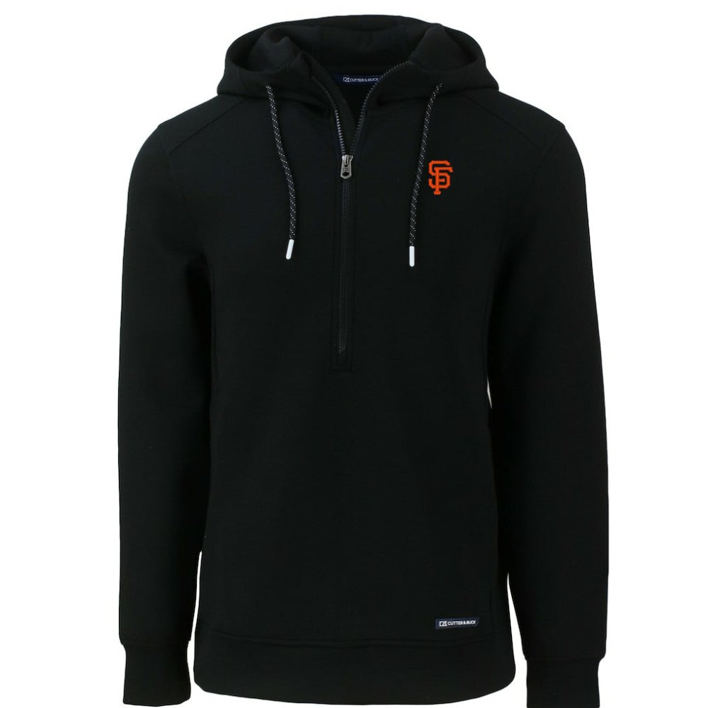San Francisco Giants Cutter & Buck Roam Eco Half-Zip Recycled Pullover Hoodie Sale