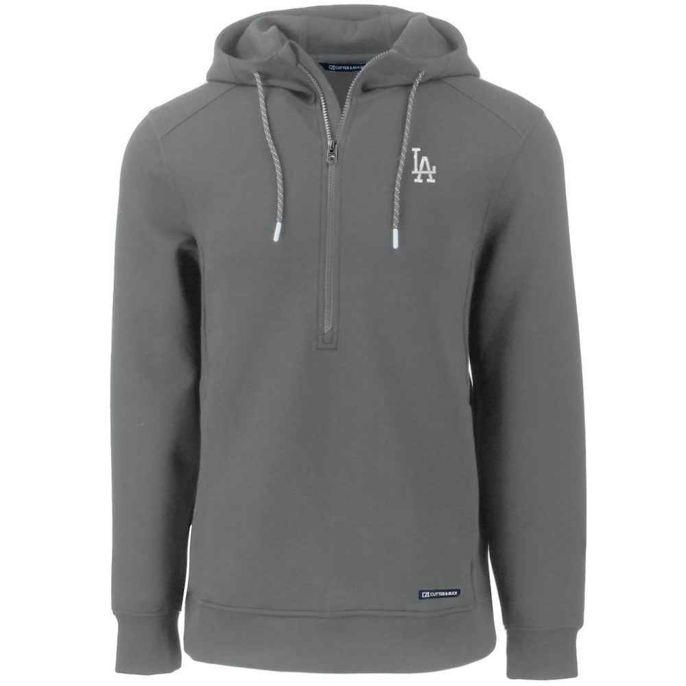 Los Angeles Dodgers Cutter & Buck Roam Eco Half-Zip Recycled Pullover Hoodie Online