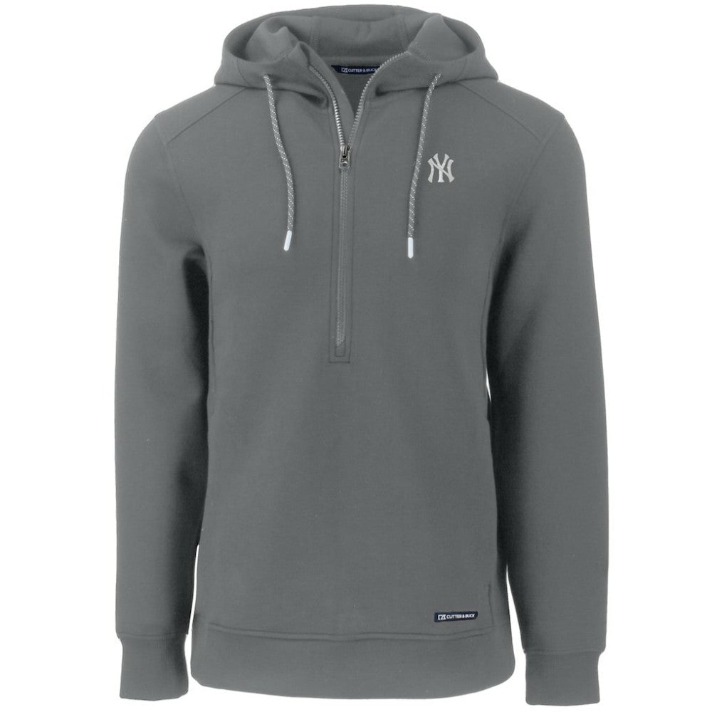 New York Yankees Cutter & Buck Roam Eco Half-Zip Recycled Pullover Hoodie Online