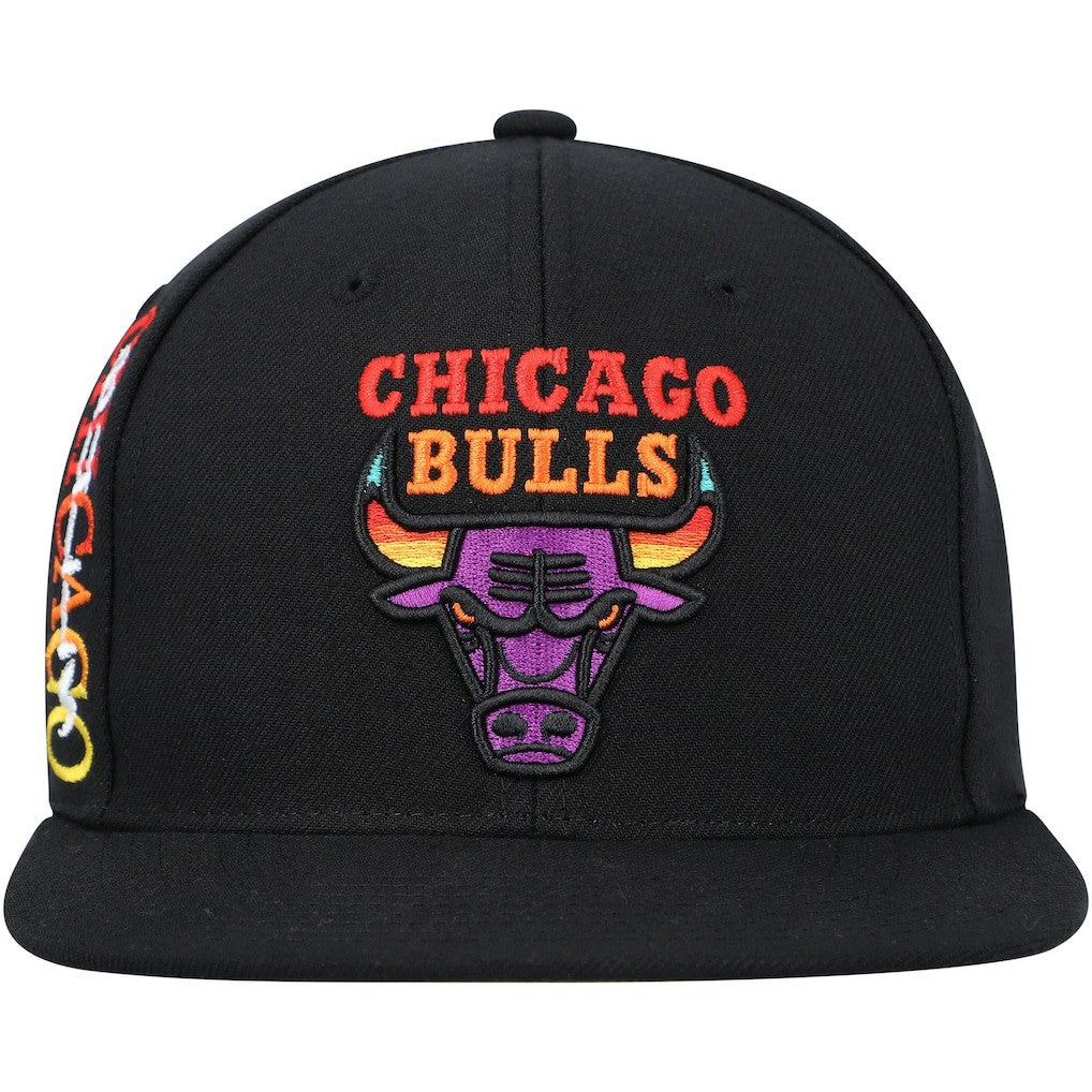 Mitchell & Ness Chicago Bulls Soul High-Grade Fade Undervisor Snapback Hat Black