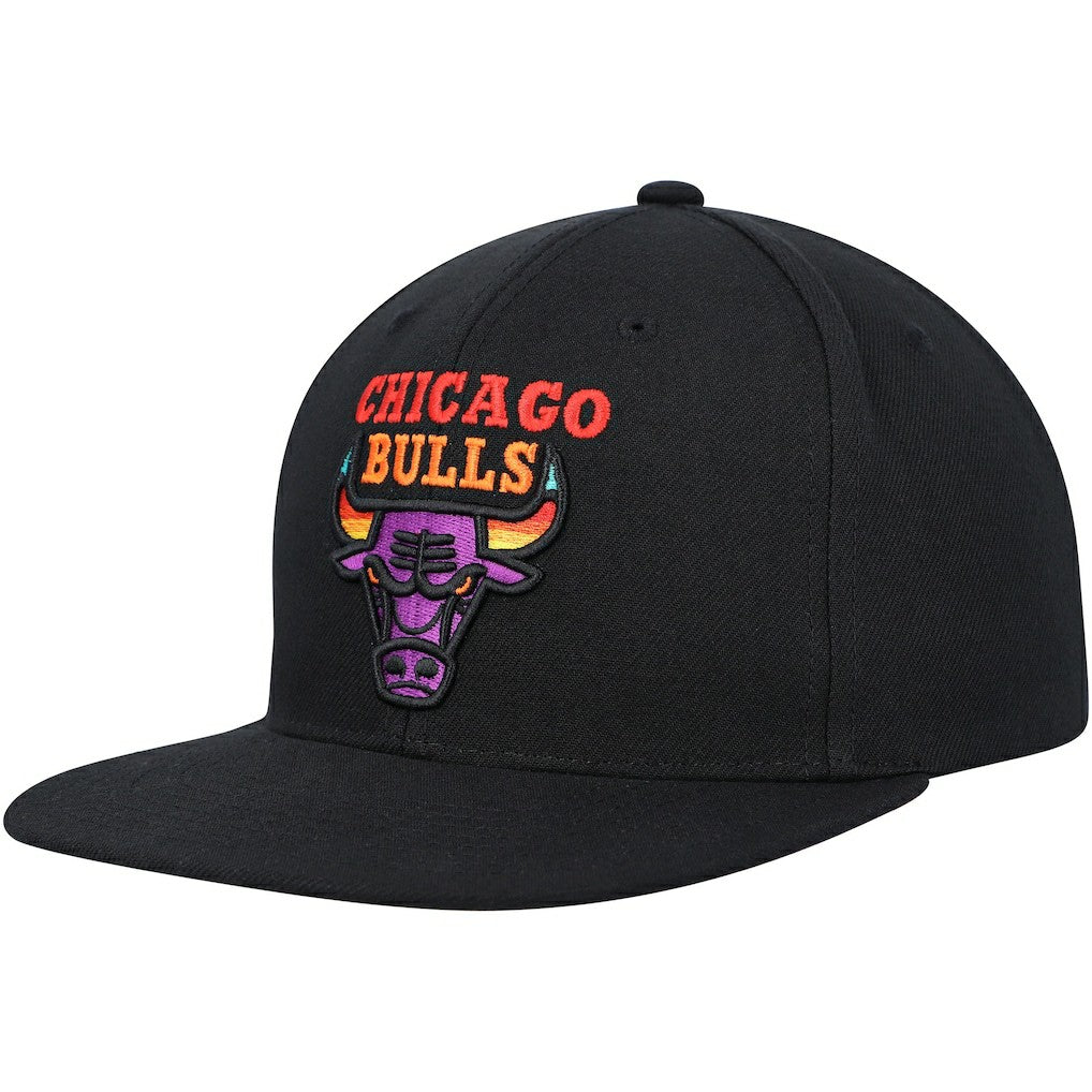 Mitchell & Ness Chicago Bulls Soul High-Grade Fade Undervisor Snapback Hat Black