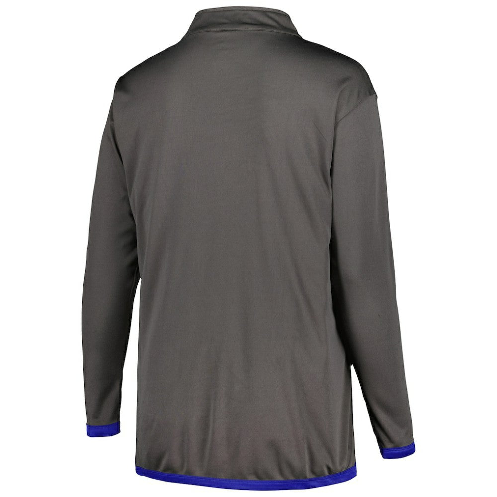 Los Angeles Dodgers Profile Women's Plus Size Quarter-Zip Jacket Discount