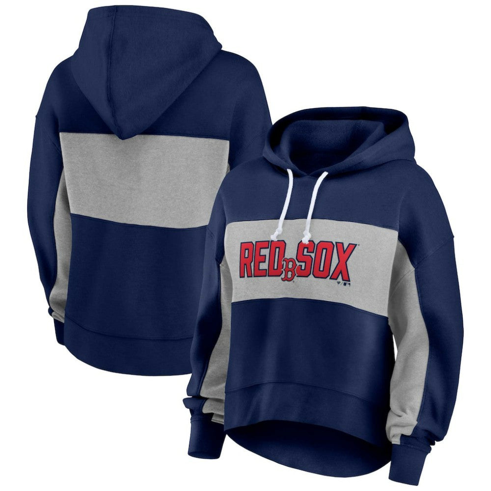 Boston Red Sox Profile Women's Plus Size Pullover Hoodie Sale