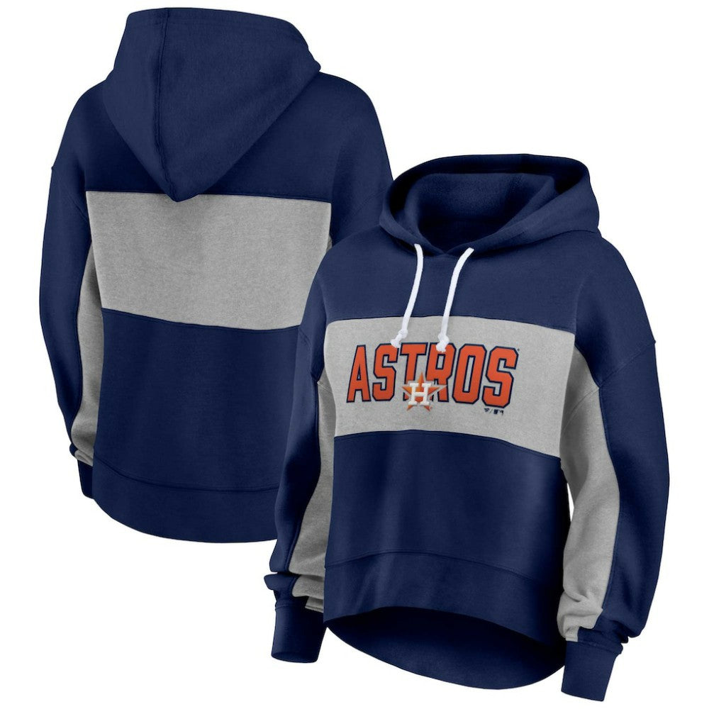 Houston Astros Profile Women's Plus Size Pullover Hoodie Outlet