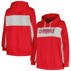 St. Louis Cardinals Profile Women's Plus Size Pullover Hoodie Sale