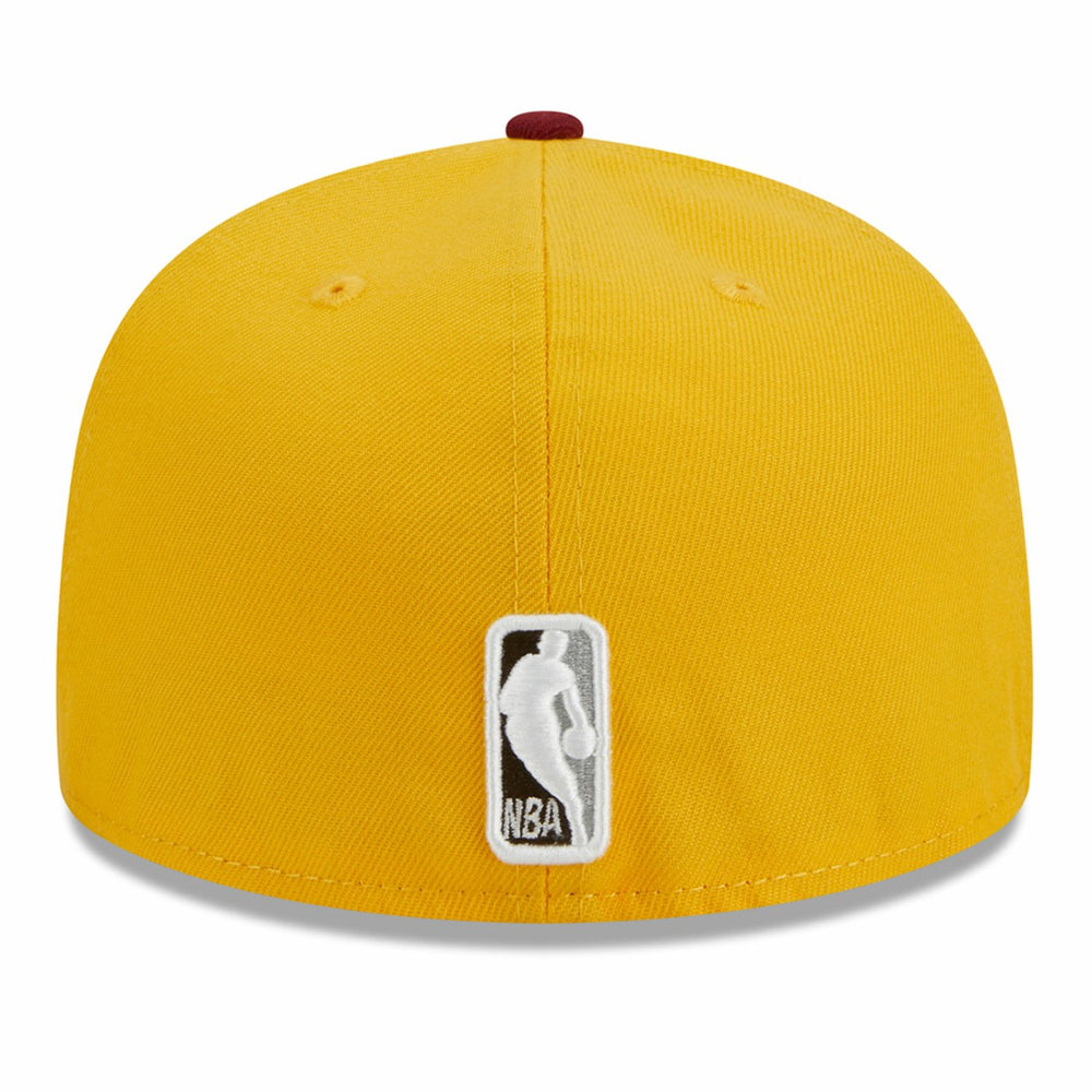New Era Phoenix Suns Fall Leaves 2-Tone 59FIFTY Fitted Hat Yellow/Red