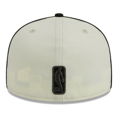 New Era Brooklyn Nets Piping 2-Tone 59FIFTY Fitted Hat Cream/Black
