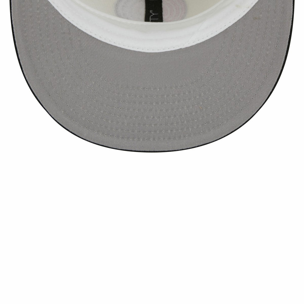 New Era Portland Trail Blazers Piping 2-Tone 59FIFTY Fitted Hat Cream/Black