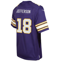 Justin Jefferson Minnesota Vikings Youth Game Jersey - Purple - Nike