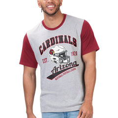 Arizona Cardinals G-III Sports by Carl Banks Black Label T-Shirt - Gray - NFL