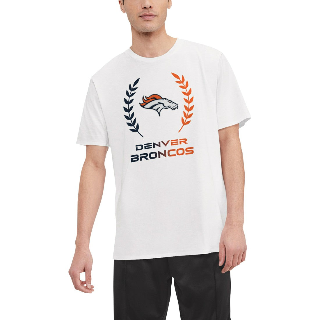 Denver Broncos Tommy Hilfiger Miles T-Shirt - White - NFL