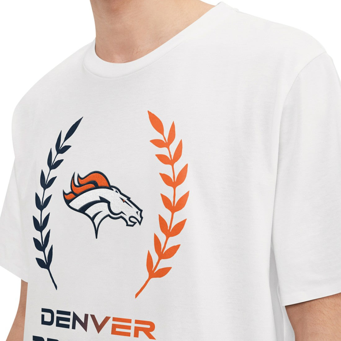 Denver Broncos Tommy Hilfiger Miles T-Shirt - White - NFL