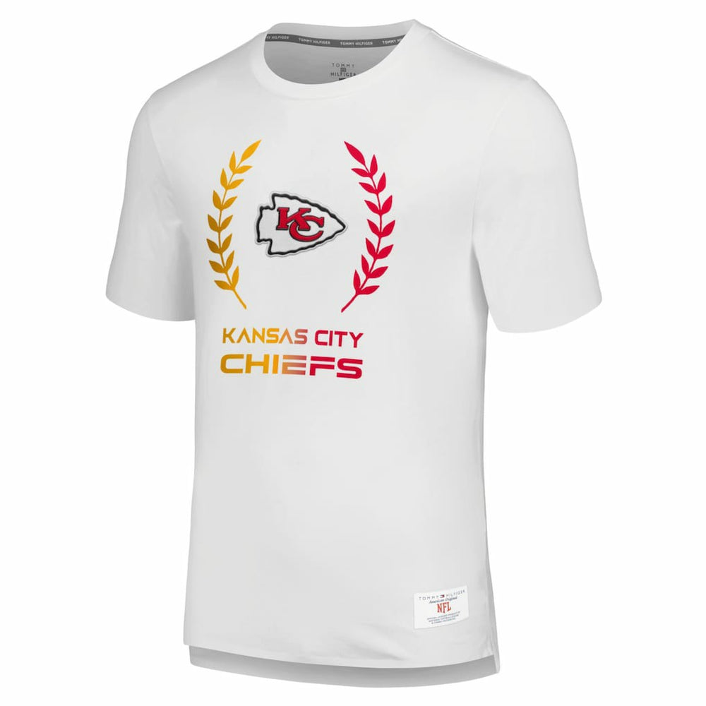 Kansas City Chiefs Tommy Hilfiger Miles T-Shirt - White - NFL
