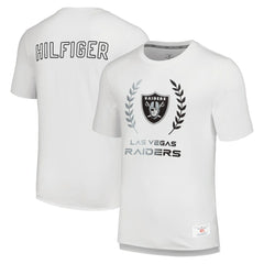 Las Vegas Raiders Tommy Hilfiger Miles T-Shirt - White - NFL