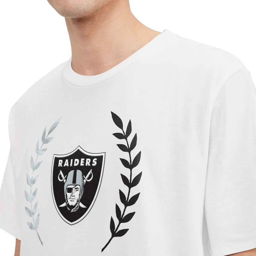 Las Vegas Raiders Tommy Hilfiger Miles T-Shirt - White - NFL