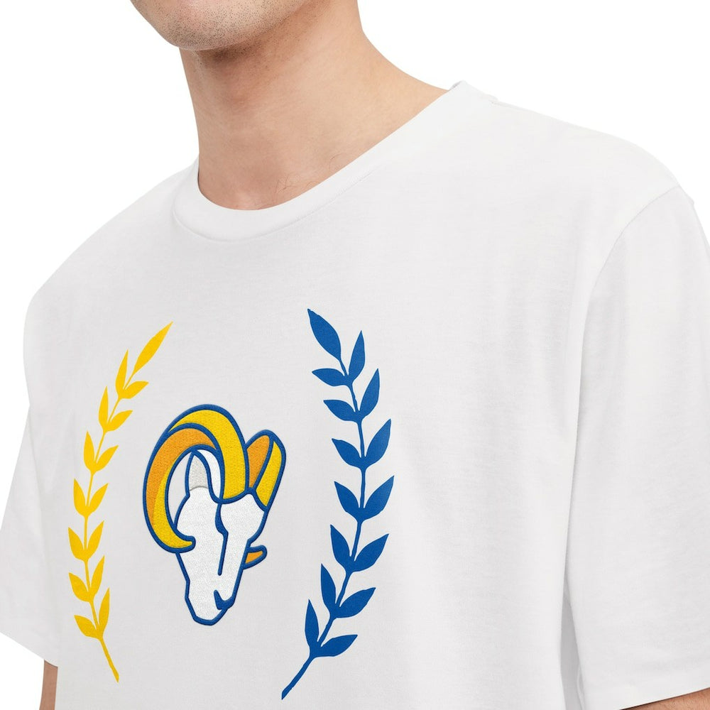 Los Angeles Rams Tommy Hilfiger Miles T-Shirt - White - NFL