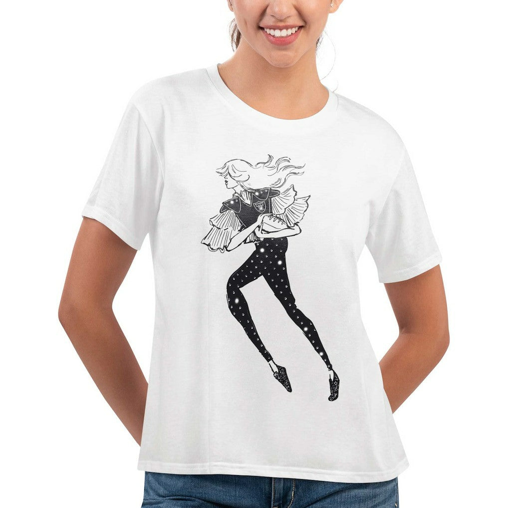 Las Vegas Raiders G-III 4Her by Carl Banks Women's Play The Ball T-Shirt - White - NFL