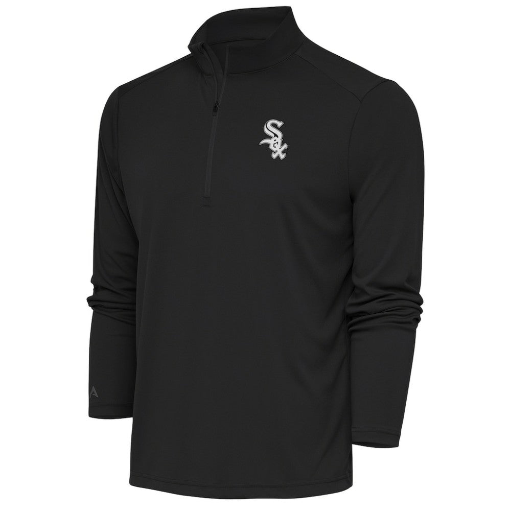 Chicago White Sox Antigua Metallic Tribute Quarter-Zip Top Near Me