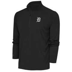Detroit Tigers Antigua Metallic Tribute Quarter-Zip Top Sale