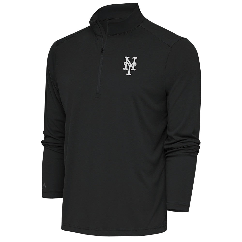 New York Mets Antigua Metallic Tribute Quarter-Zip Top Near Me