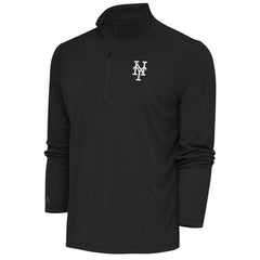 New York Mets Antigua Metallic Tribute Quarter-Zip Top Near Me