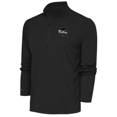 Philadelphia Phillies Antigua Metallic Tribute Quarter-Zip Top Outlet