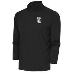 San Diego Padres Antigua Metallic Tribute Quarter-Zip Top Near Me