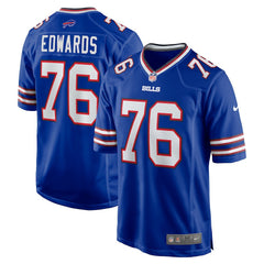 David Edwards Buffalo Bills Game Jersey - Royal - Nike