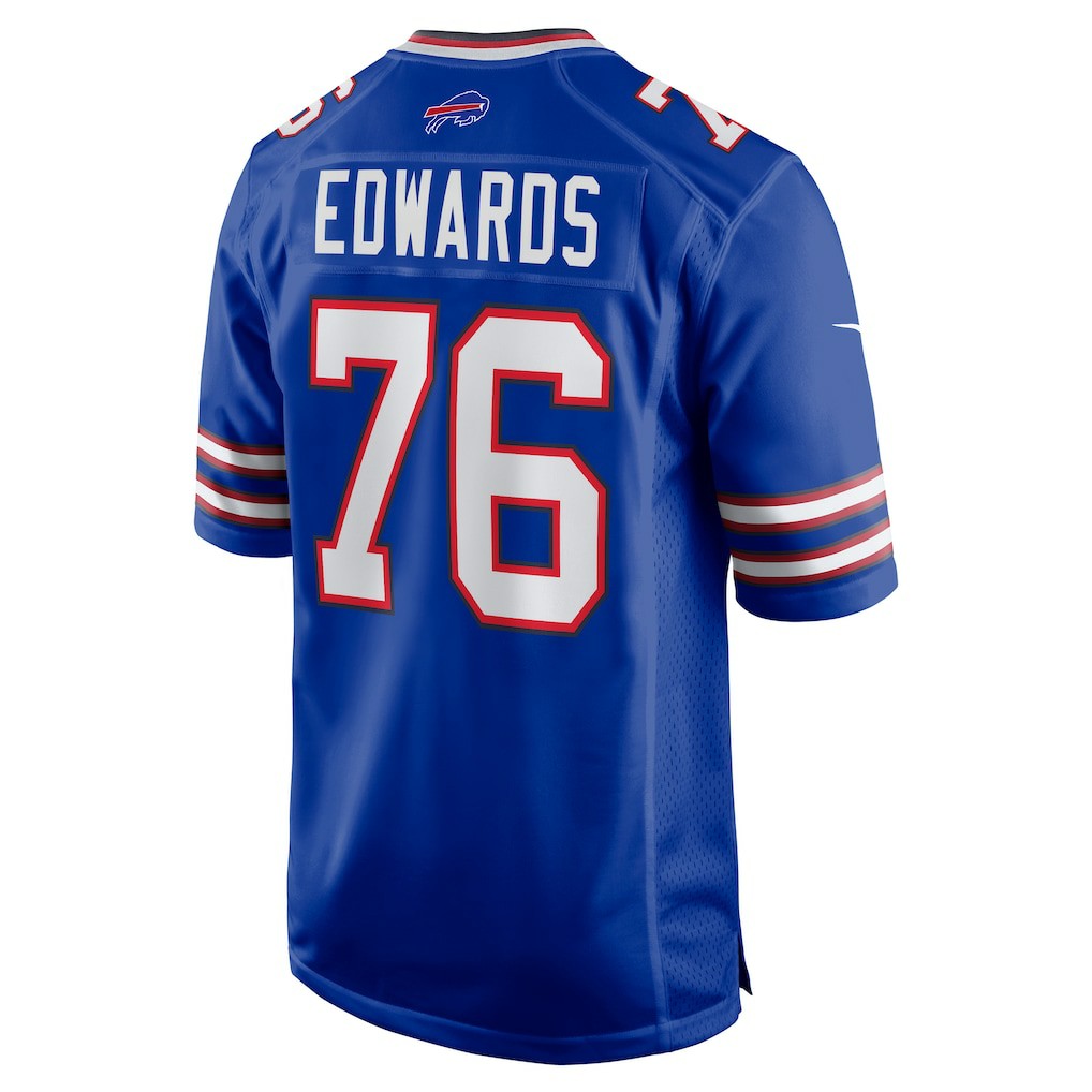 David Edwards Buffalo Bills Game Jersey - Royal - Nike