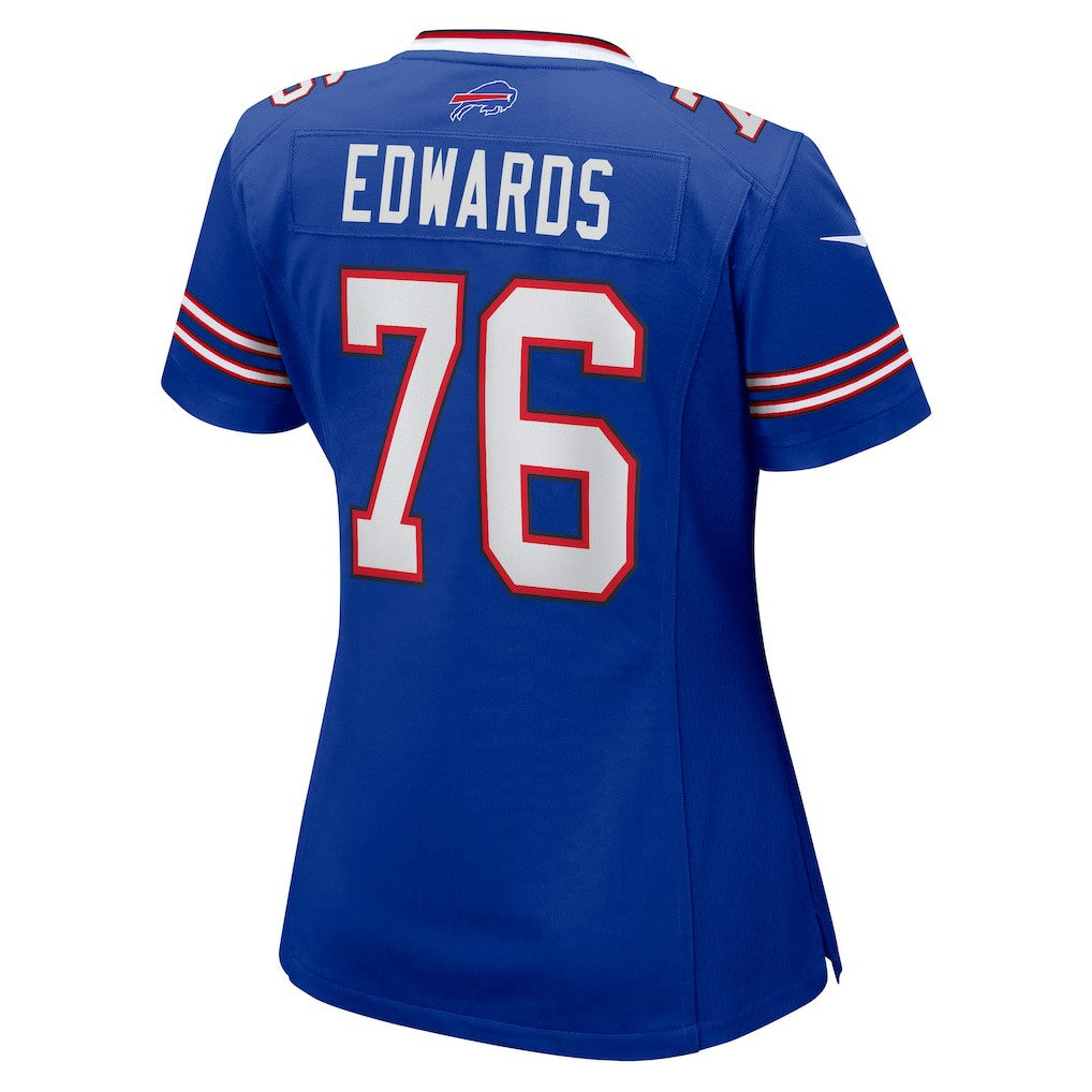 David Edwards Buffalo Bills Women's Game Jersey - Royal - Nike