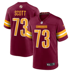 Trent Scott Washington Commanders Game Jersey - Burgundy - Nike