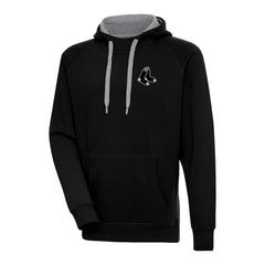 Boston Red Sox Antigua Metallic Victory Pullover Hoodie for sale