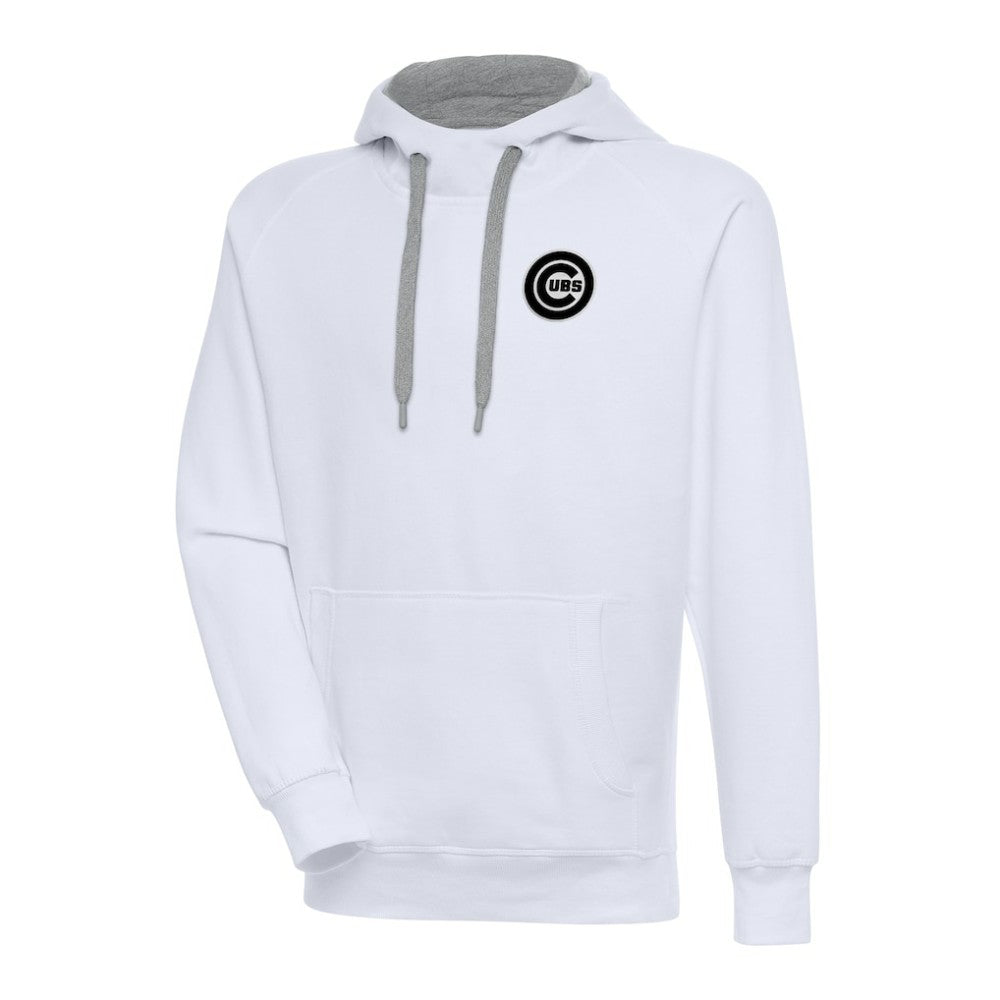 Chicago Cubs Antigua Metallic Victory Pullover Hoodie Discount