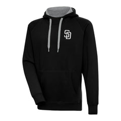 San Diego Padres Antigua Metallic Victory Pullover Hoodie Near Me