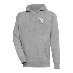 San Diego Padres Antigua Metallic Victory Pullover Hoodie Online