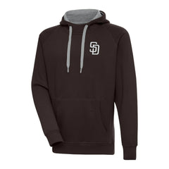 San Diego Padres Antigua Metallic Victory Pullover Hoodie Discount