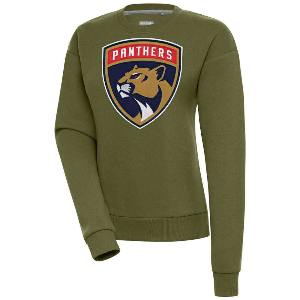 Florida Panthers Antigua Women's Victory Pullover Sweatshirt - Olive | NHL online