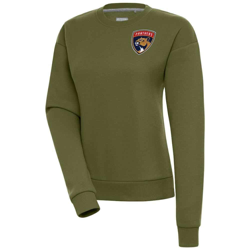 Florida Panthers Antigua Women's Victory Pullover Sweatshirt - Olive | NHL online