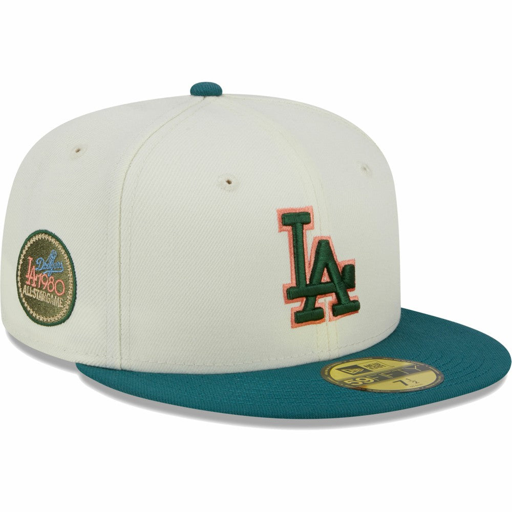 Los Angeles Dodgers New Era Chrome 59FIFTY Fitted Hat Outlet