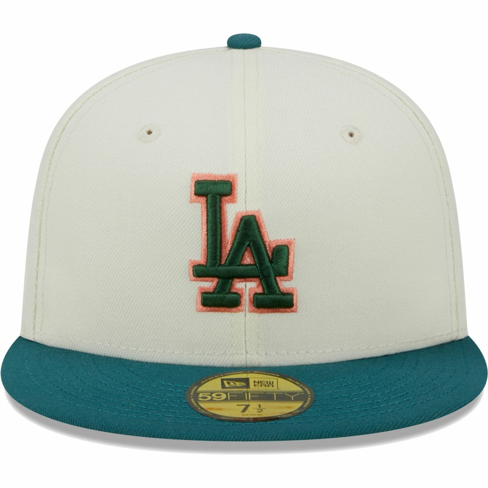 Los Angeles Dodgers New Era Chrome 59FIFTY Fitted Hat Outlet
