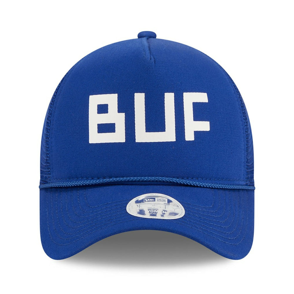 Buffalo Bills New Era Women's McGee Trucker 9FORTY Adjustable Hat - Royal - NFL