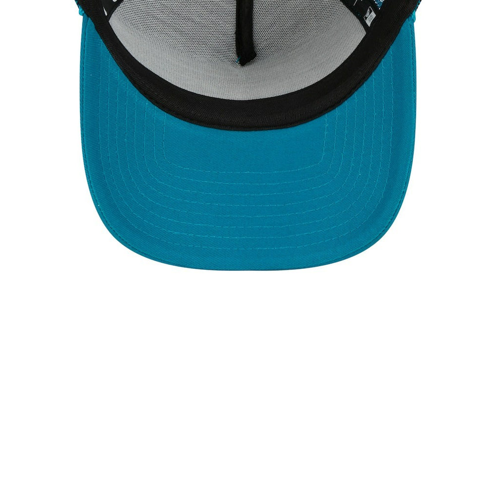 Jacksonville Jaguars New Era Women's McGee Trucker 9FORTY Adjustable Hat - Teal - NFL