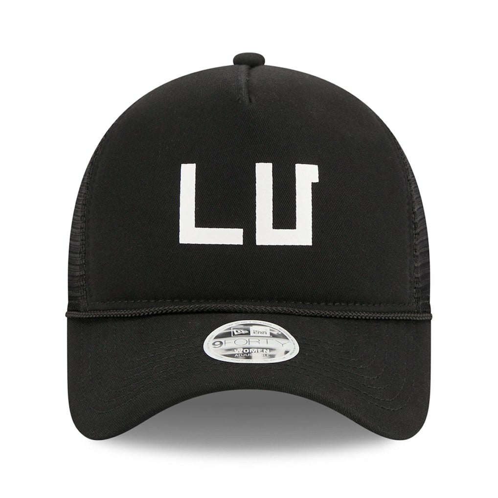 Las Vegas Raiders New Era Women's McGee Trucker 9FORTY Adjustable Hat - Black - NFL