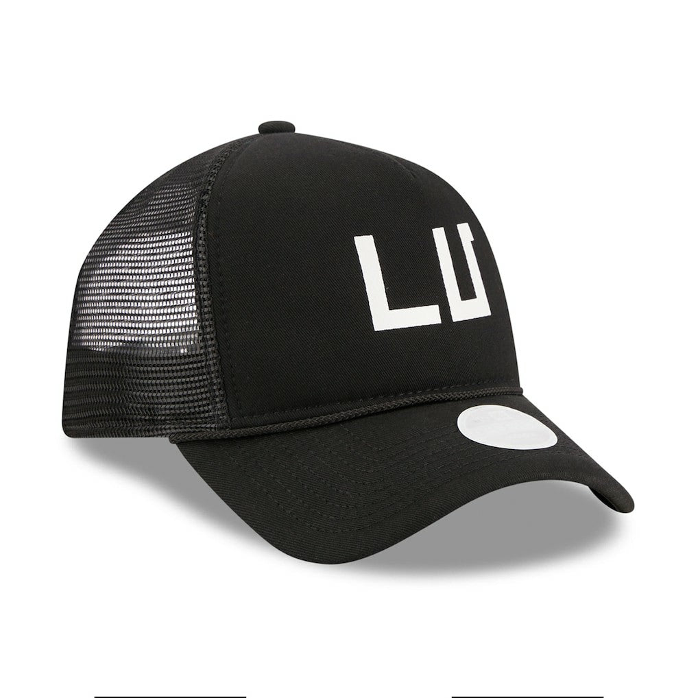 Las Vegas Raiders New Era Women's McGee Trucker 9FORTY Adjustable Hat - Black - NFL