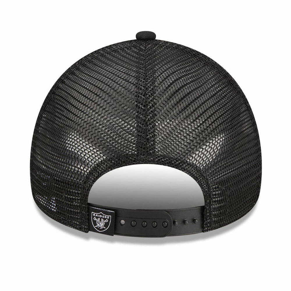 Las Vegas Raiders New Era Women's McGee Trucker 9FORTY Adjustable Hat - Black - NFL