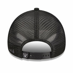 Las Vegas Raiders New Era Women's McGee Trucker 9FORTY Adjustable Hat - Black - NFL