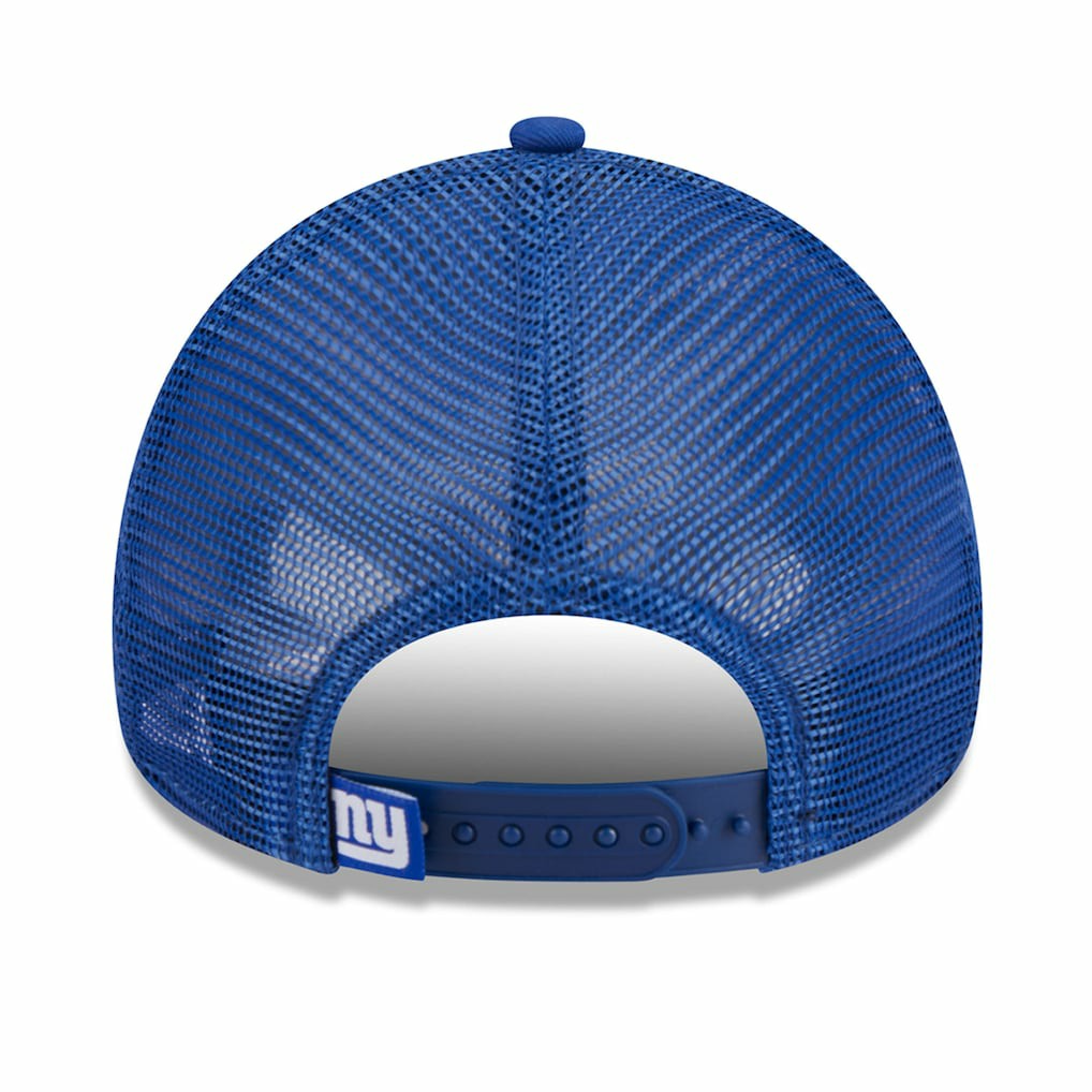 New York Giants New Era Women's McGee Trucker 9FORTY Adjustable Hat - Royal - NFL