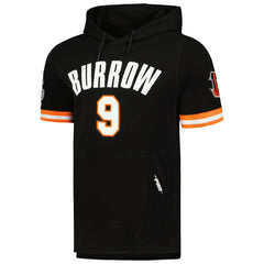 Joe Burrow Cincinnati Bengals Pro Standard Player Name & Number Hoodie T-Shirt - Black - NFL