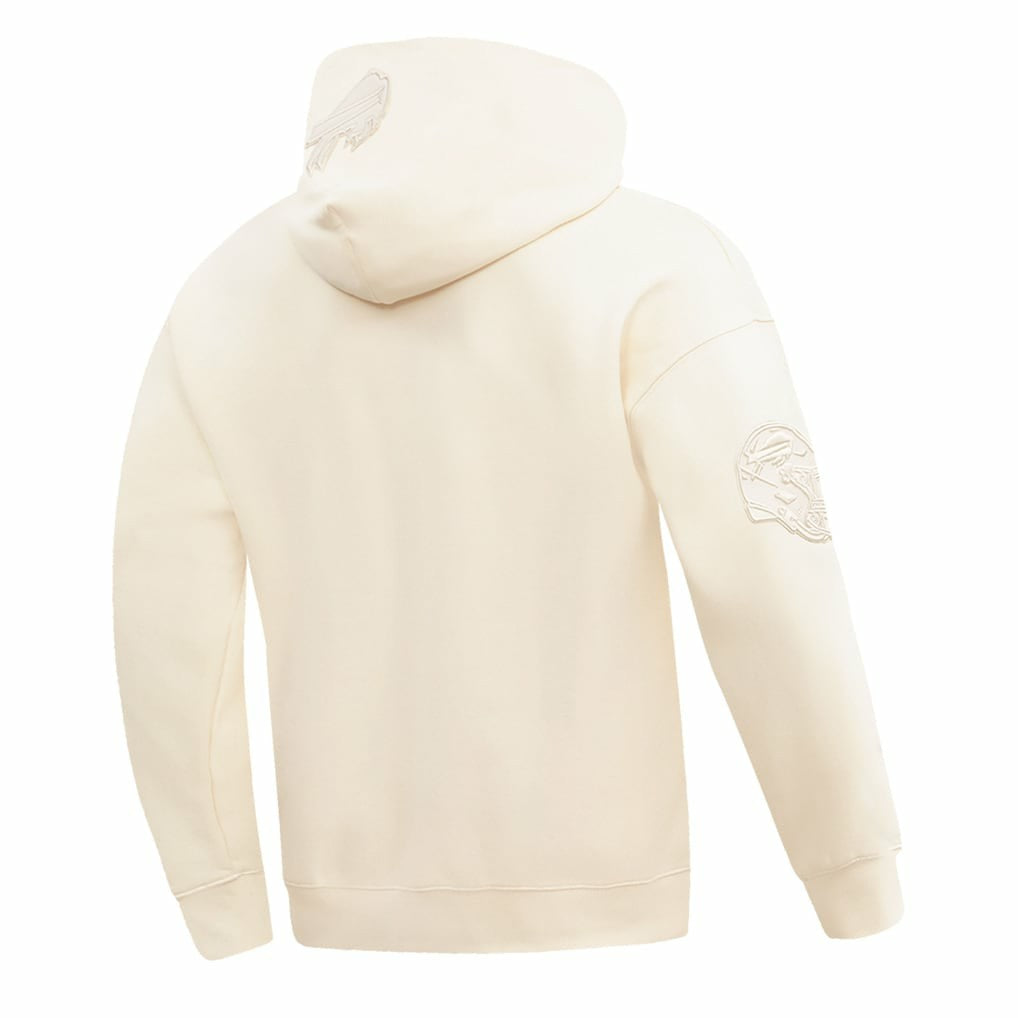 Josh Allen Buffalo Bills Pro Standard Player Name & Number Pullover Hoodie - Cream - NFL
