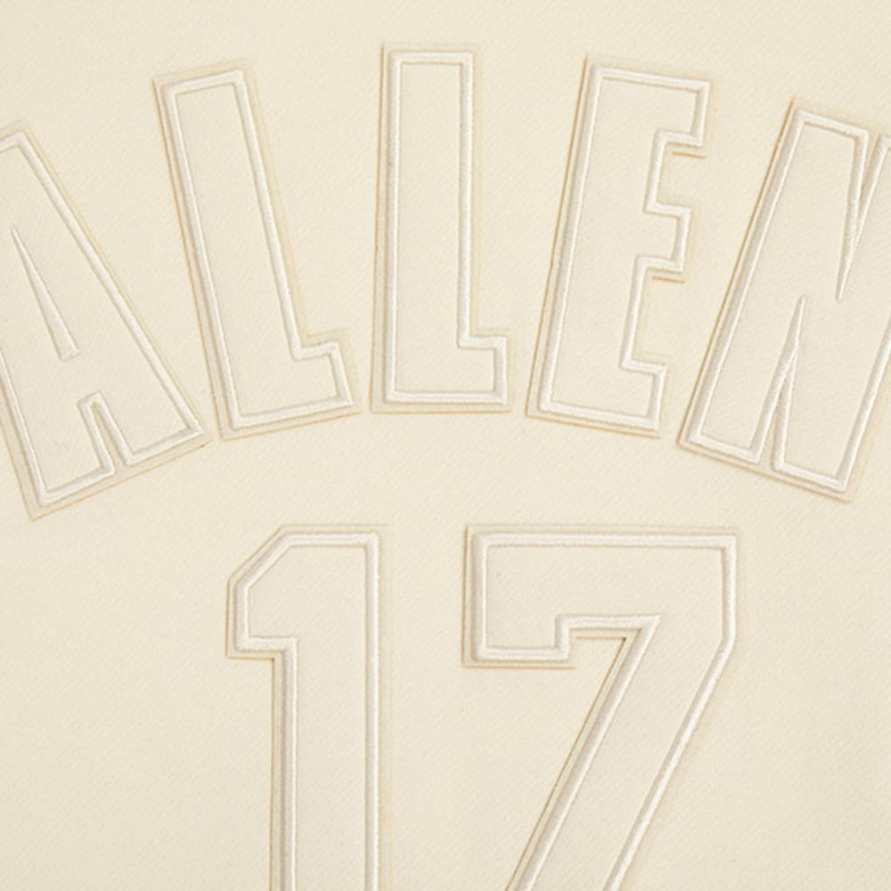 Josh Allen Buffalo Bills Pro Standard Player Name & Number Pullover Hoodie - Cream - NFL